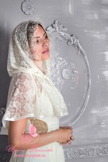 арт.53135 Платок детский (белый)