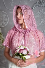 арт.4142 Платок "София"(вишневая пенка)